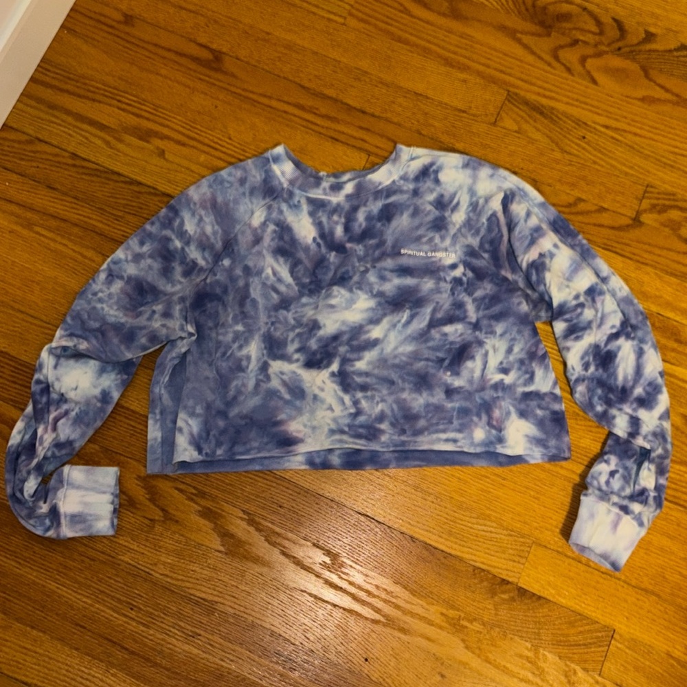 Spiritual Gangster Crop Crewneck Sweatshirt